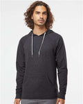 Independent Trading Co. SS1000 Charcoal Heather — on model front