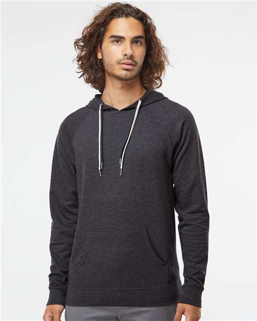 Independent Trading Co. SS1000 Charcoal Heather — on model front
