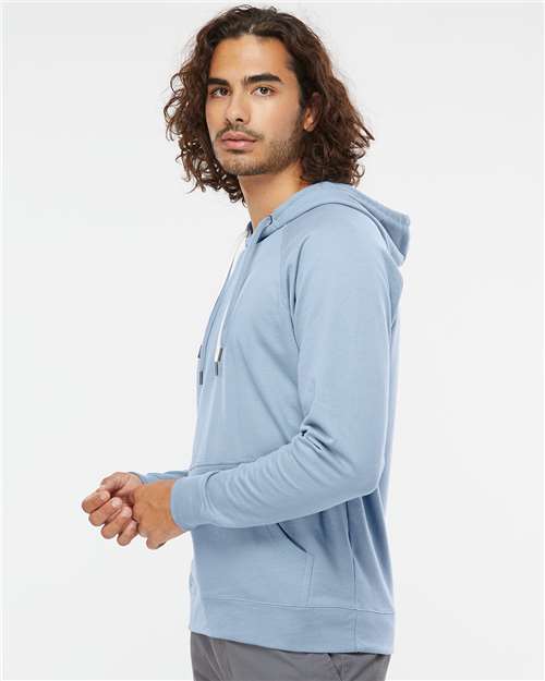 Independent Trading Co. SS1000 Misty Blue — on model side