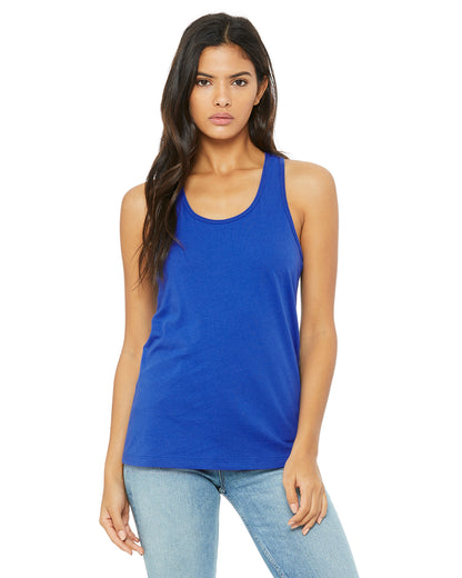 Women's Jersey Racerback Tank - True Royal