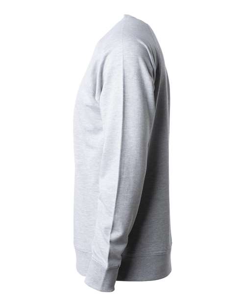 Independent Trading Co. SS1000C Athletic Heather — direct side