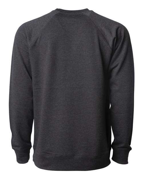 Independent Trading Co. SS1000C Charcoal Heather — back