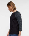 LAT 6930 Black/ Storm Camo — on model side