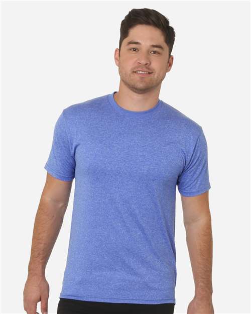 Bayside 5300 Cationic Royal — on model front