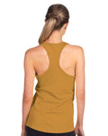 Next Level 1533 Antique Gold — on model back