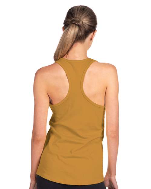 Next Level 1533 Antique Gold — on model back
