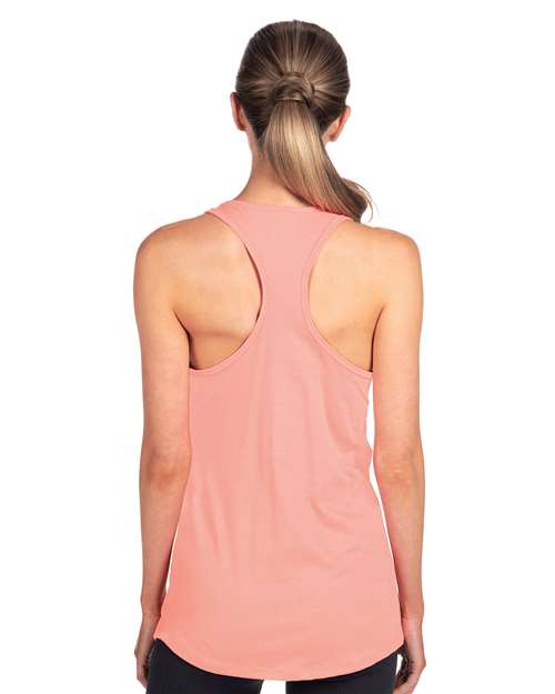 Next Level 1533 Desert Pink — on model back