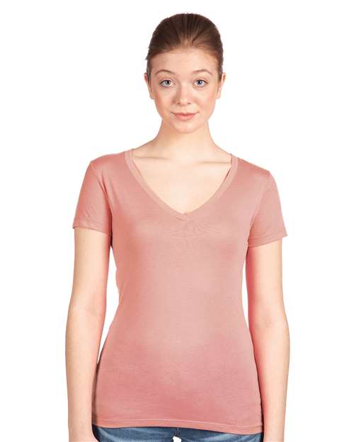 Next Level 1540 Desert Pink — on model front