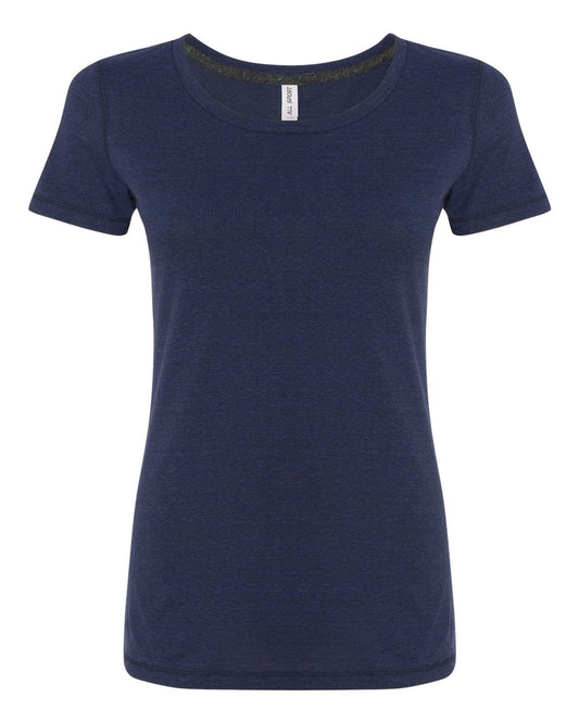 Women's Triblend T-Shirt - Navy Heather Triblend