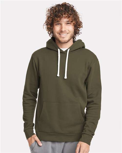 Next Level 9303 Military Green — on model front