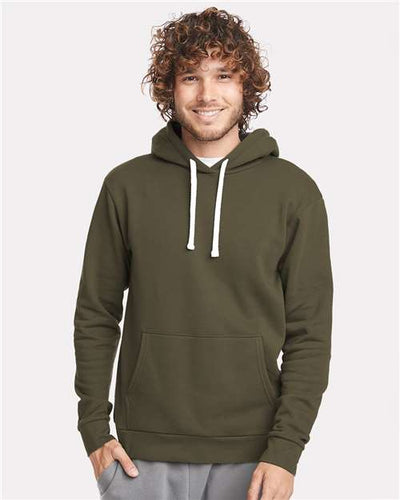 Next Level 9303 Military Green — on model front