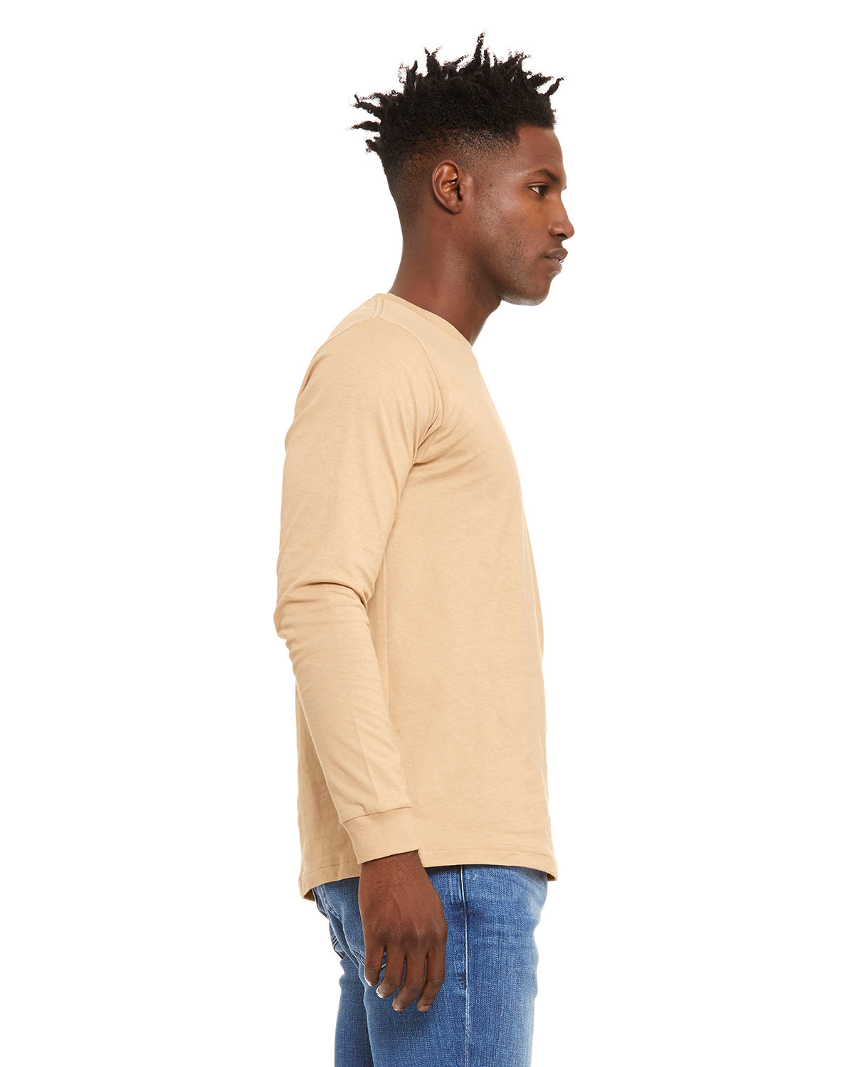 Unisex Jersey Long-Sleeve T-Shirt - Sand Dune