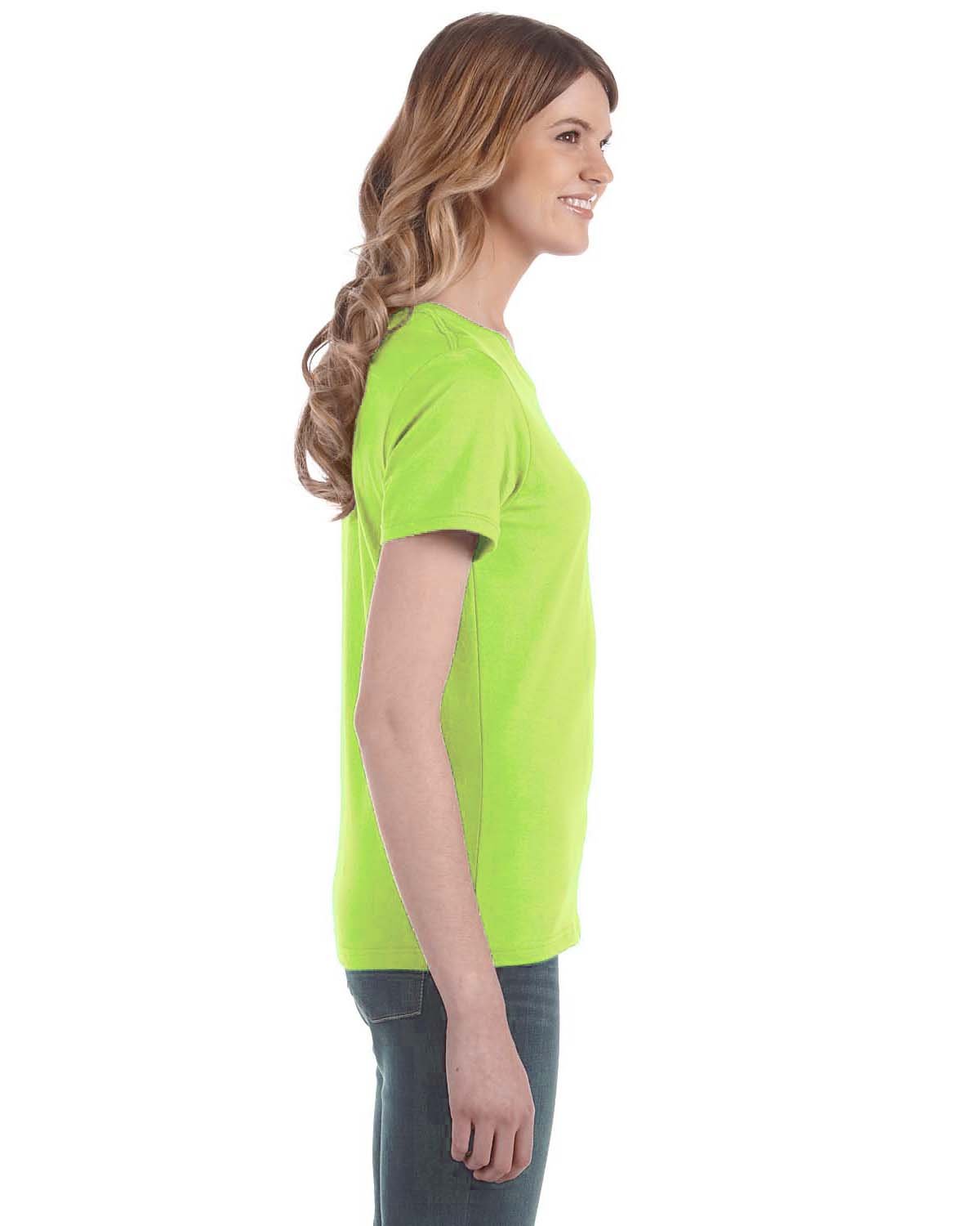 Women's Lightweight T-Shirt - Neon Green