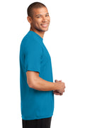 Unisex Performance Tee - Neon Blue