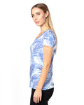 Women's Ultimate V-Neck T-Shirt - Palm Paradise