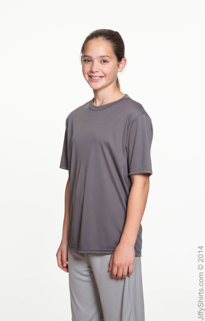 Youth Cooling Performance T-Shirt - Graphite