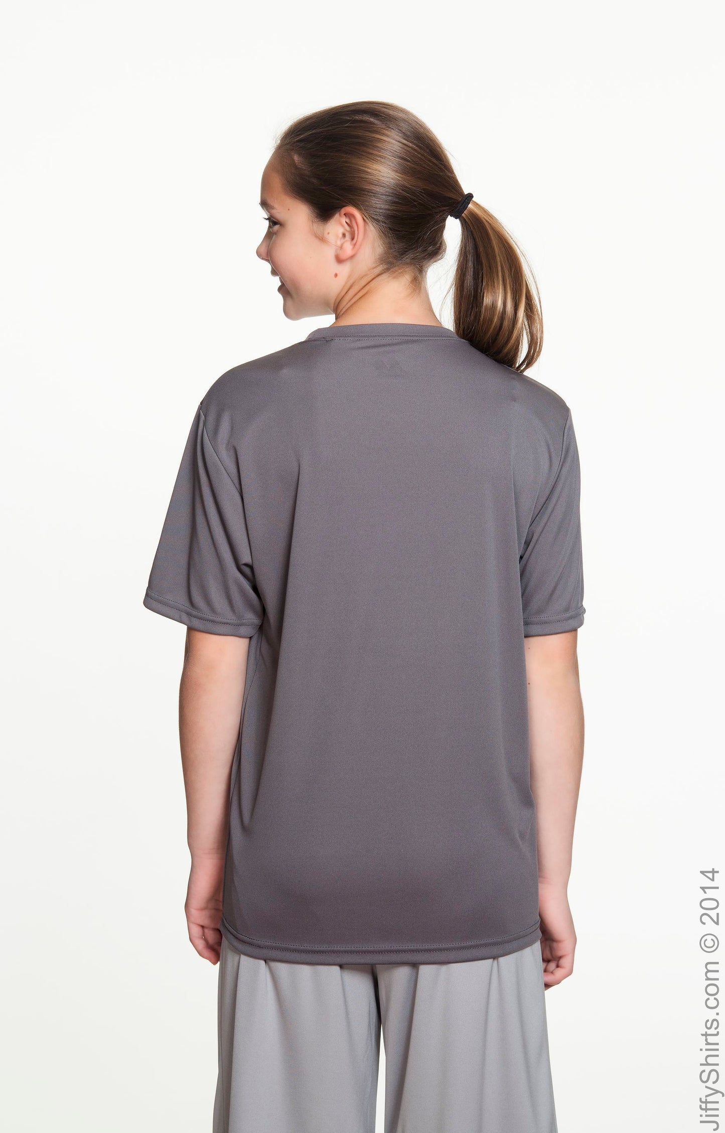 Youth Cooling Performance T-Shirt - Graphite