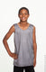 A4 N2206 - Youth Reversible Mesh Tank - Graphite / White