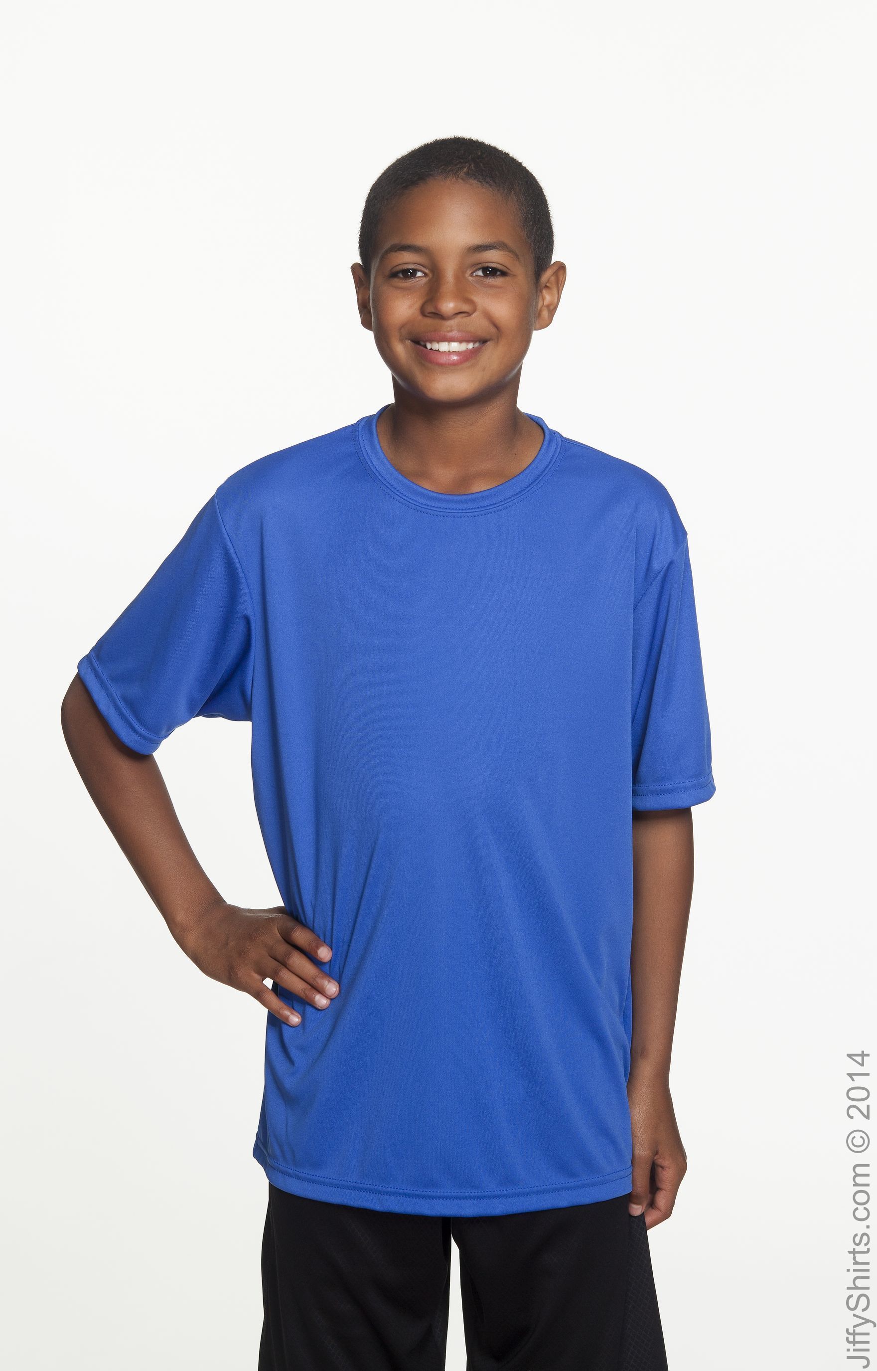 Youth Cooling Performance T-Shirt - Royal