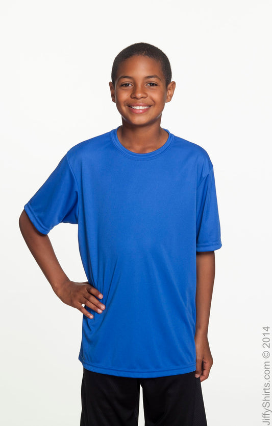 Youth Cooling Performance T-Shirt - Royal