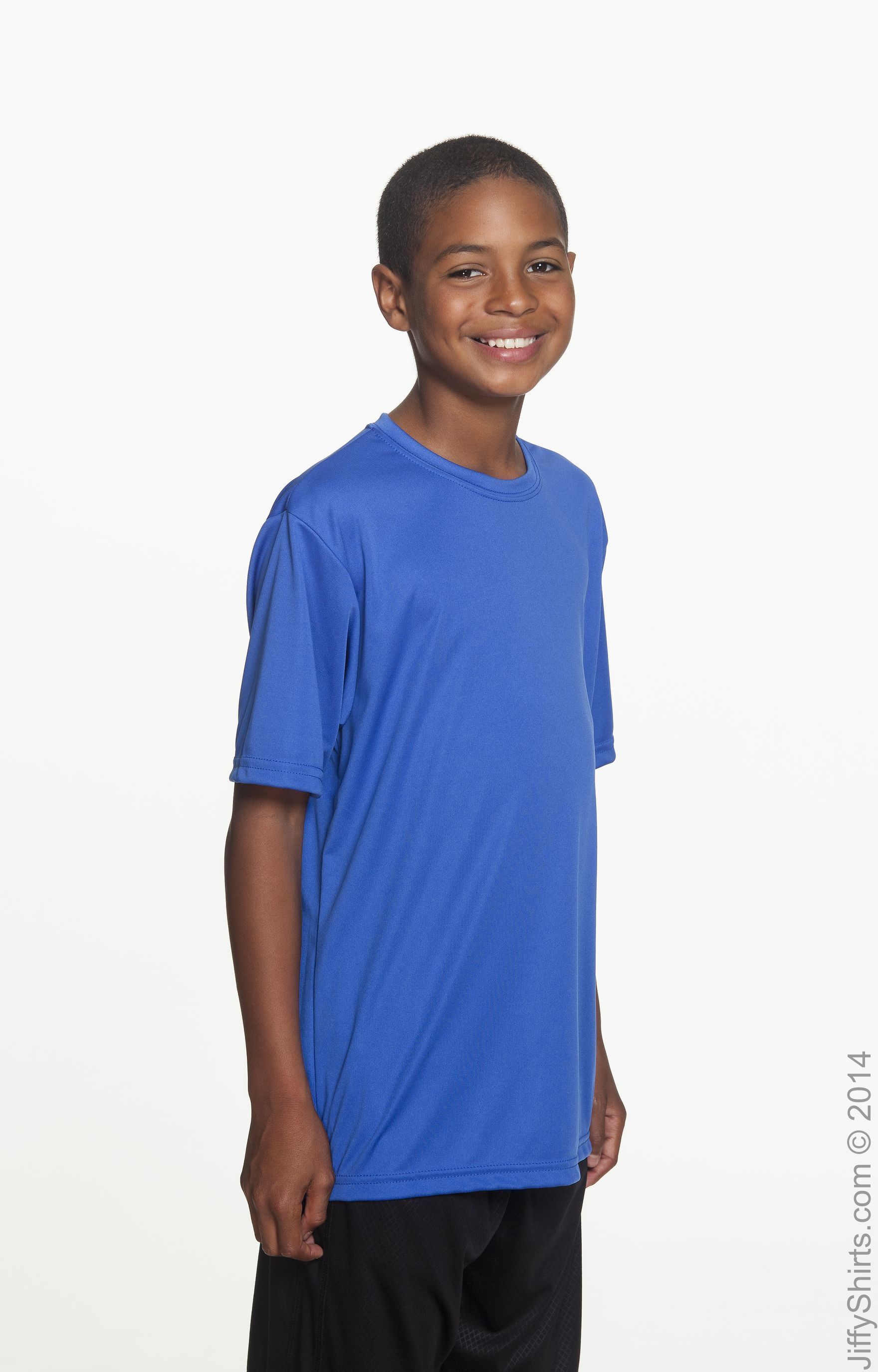 Youth Cooling Performance T-Shirt - Royal