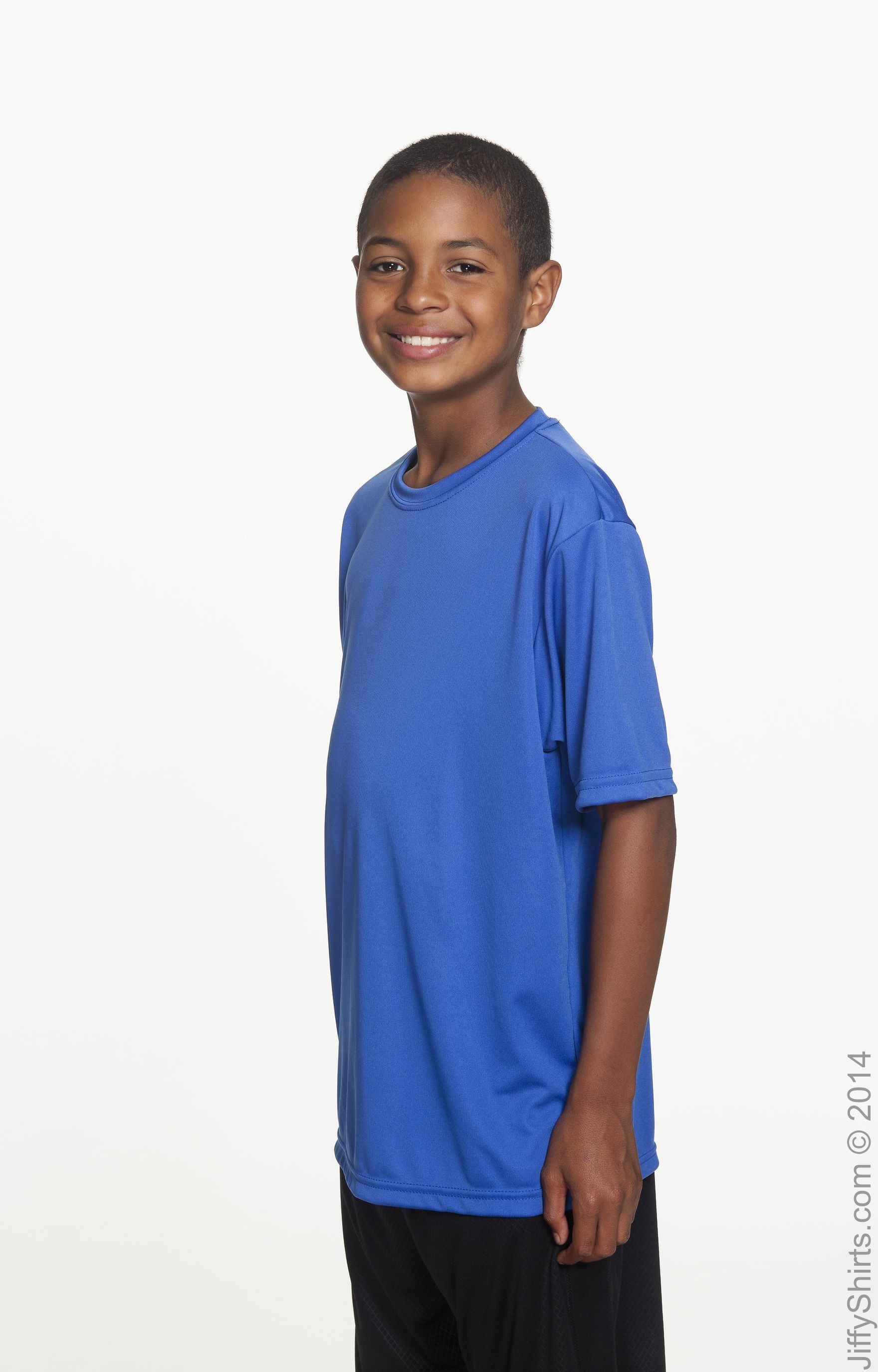 Youth Cooling Performance T-Shirt - Royal