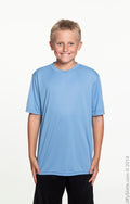 Youth Cooling Performance T-Shirt - Light Blue