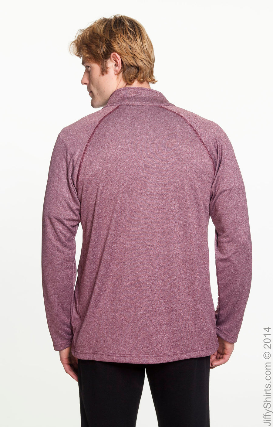 Men's Stretch Tech-Shell® Compass Full-Zip - Burgundy Heather