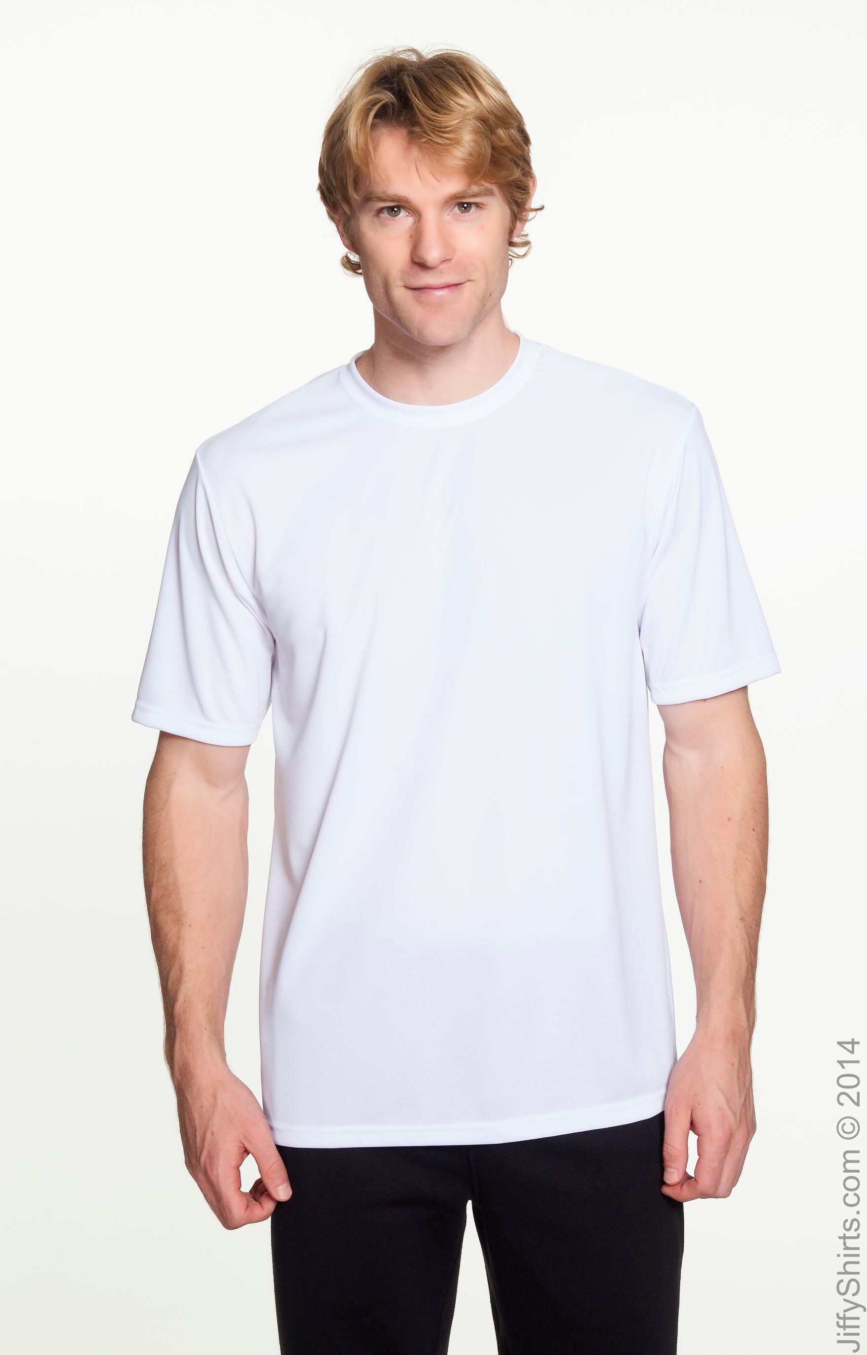 Unisex Performance Marathon T-Shirt - White