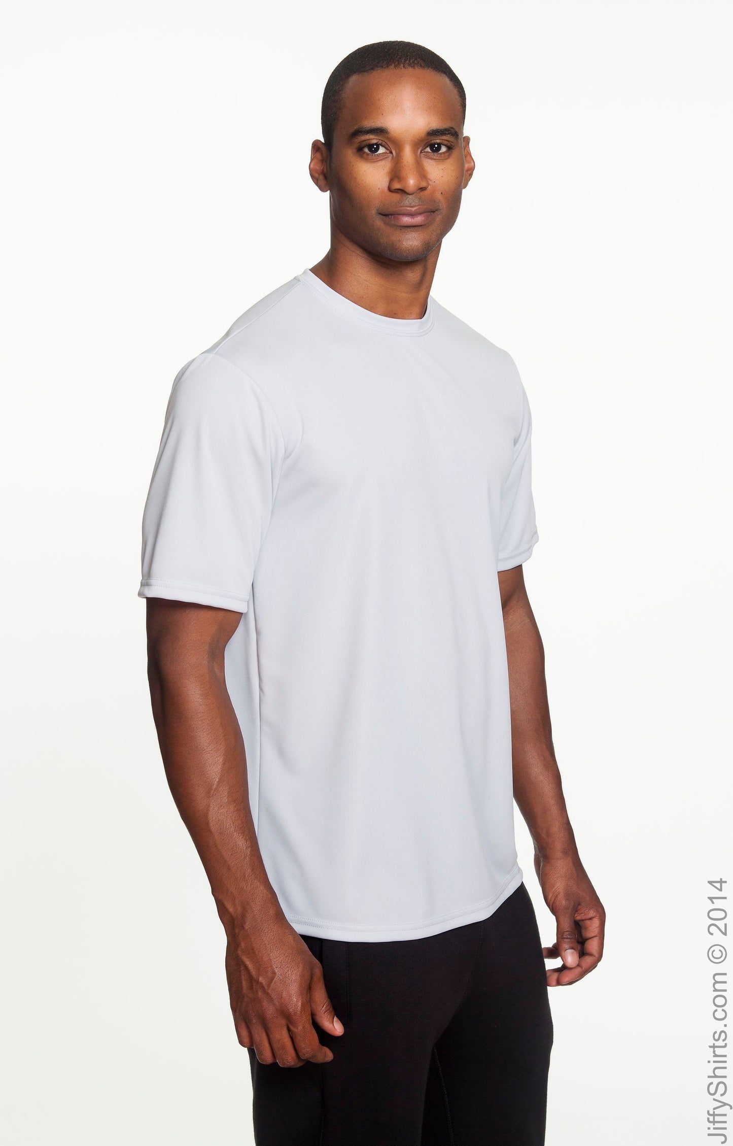 Unisex Performance Marathon T-Shirt - Silver