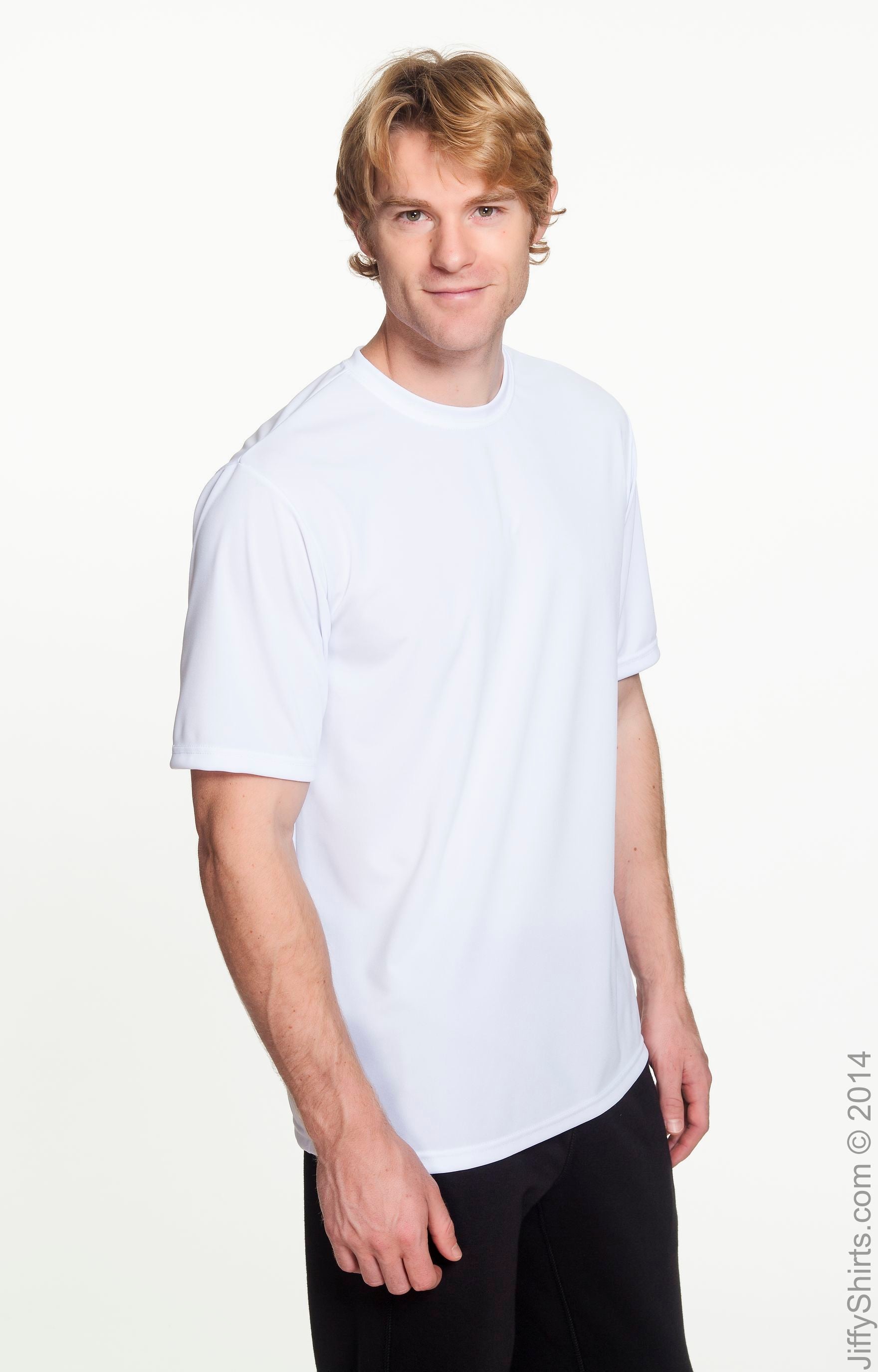 Unisex Performance Marathon T-Shirt - White