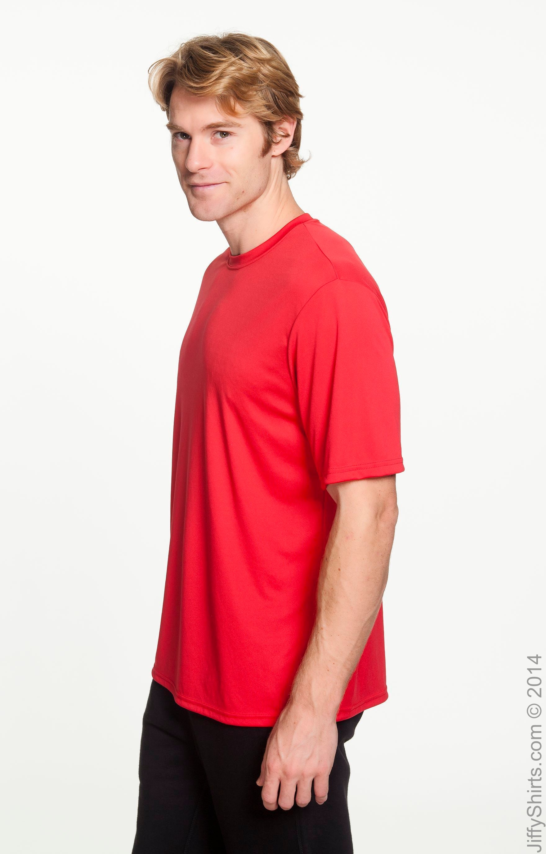Men's Cooling Performance T-Shirt - Scarlet