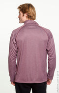 Men's Stretch Tech-Shell® Compass Quarter-Zip - Burgundy Heather