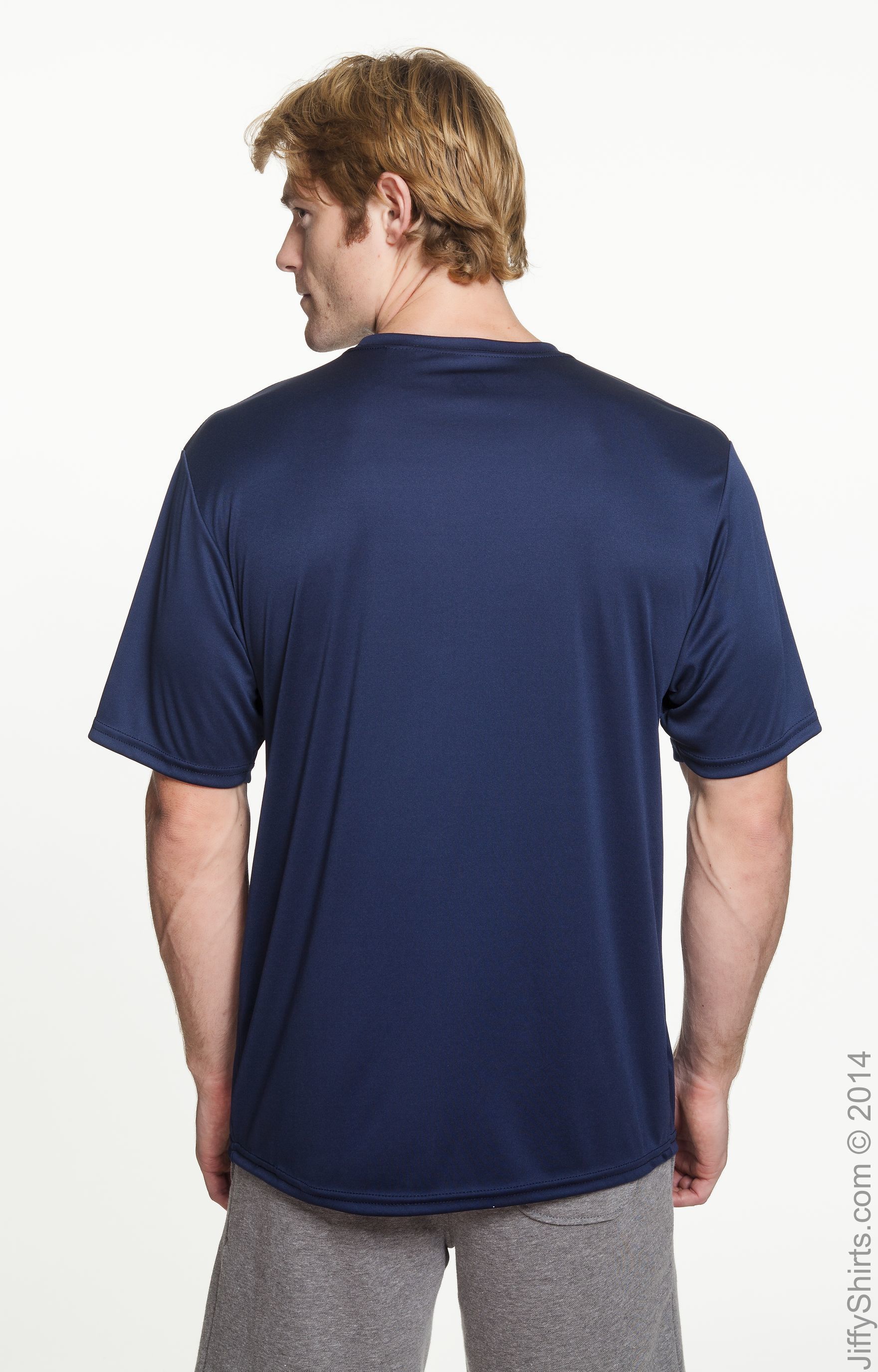 Unisex Performance Marathon T-Shirt - Navy
