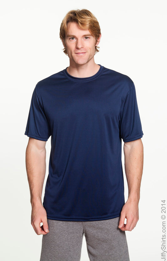 Unisex Performance Marathon T-Shirt - Navy