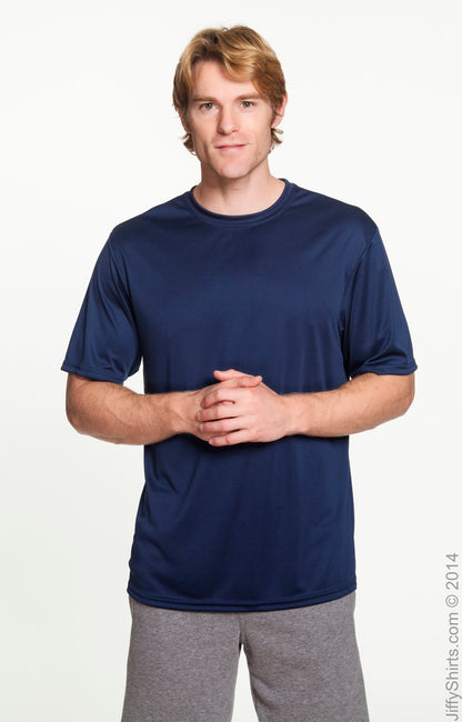 Unisex Performance Marathon T-Shirt - Navy
