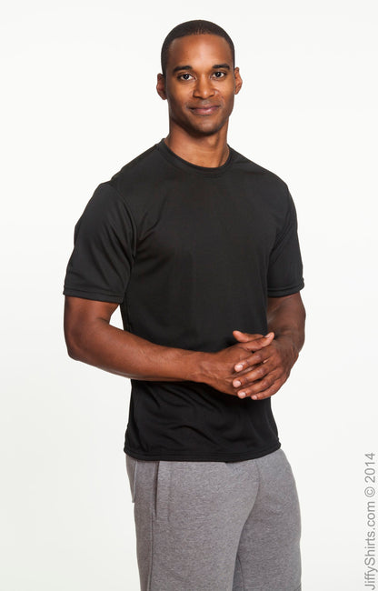Unisex Performance Marathon T-Shirt - Black