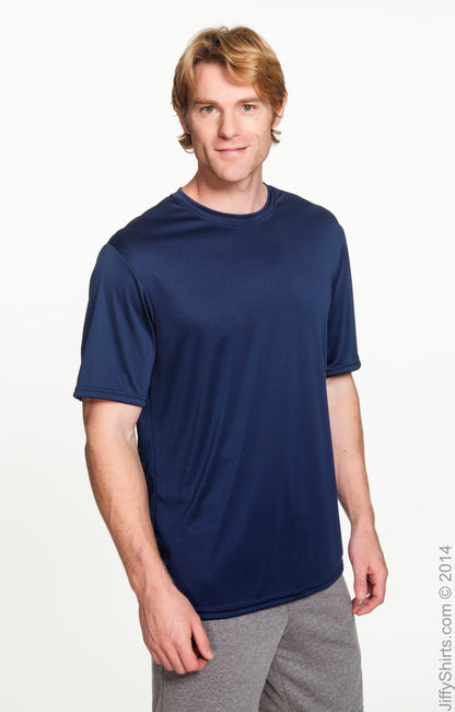 Unisex Performance Marathon T-Shirt - Navy