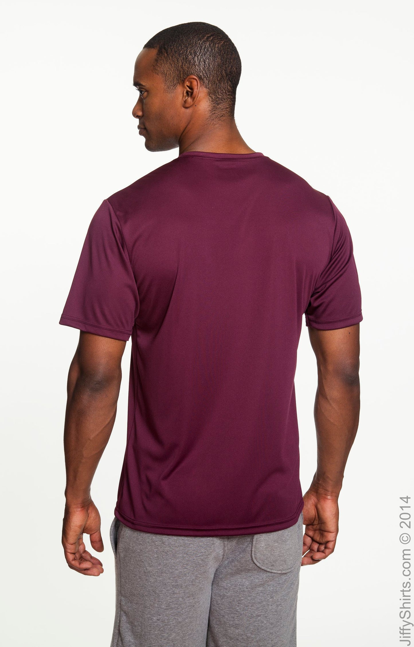 Men's Cooling Performance T-Shirt - Maroon