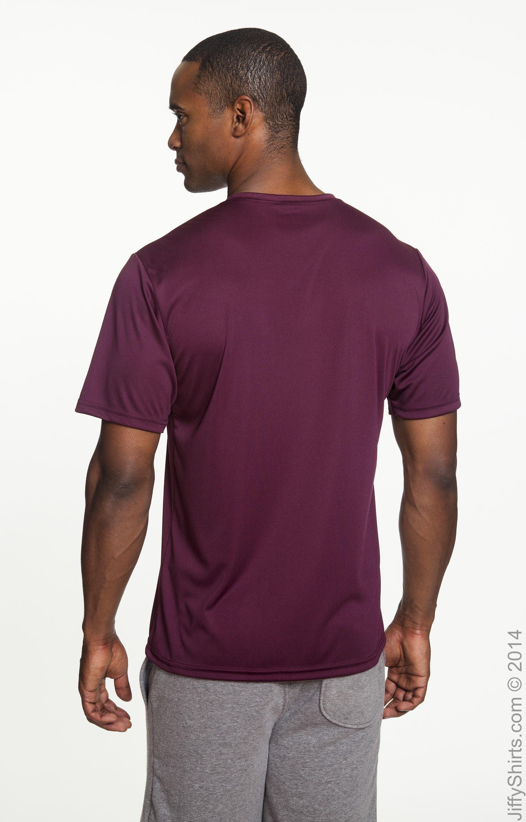 Men's Cooling Performance T-Shirt - Maroon