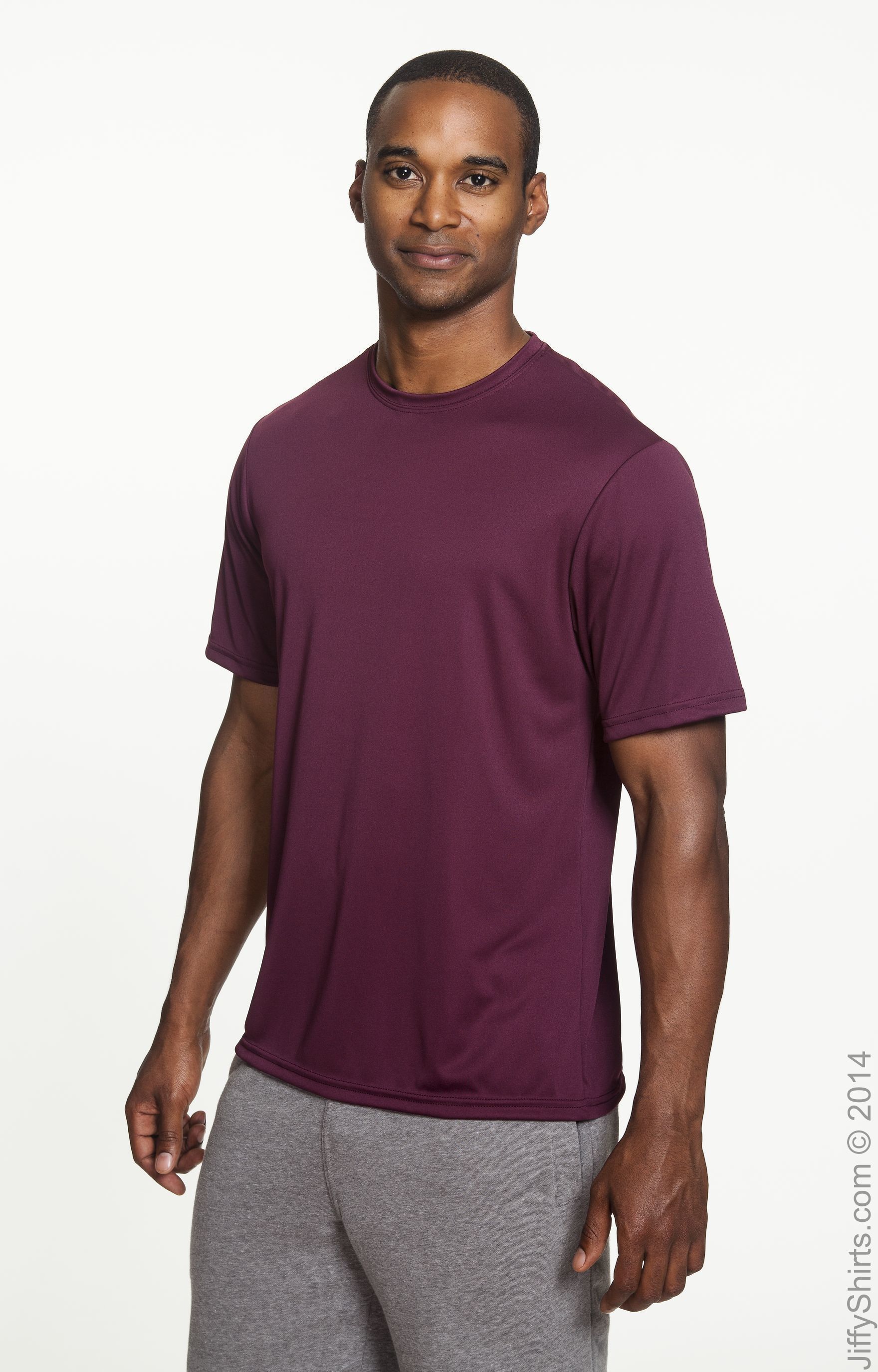 Men's Cooling Performance T-Shirt - Maroon