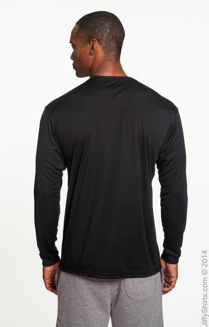 Men's Cooling Performance Long Sleeve T-Shirt - Black