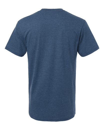Unisex CVC T-Shirt - Heather Sea Blue