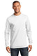 Port & Company PC61LST - Unisex Tall Long Sleeve Essential Tee - White