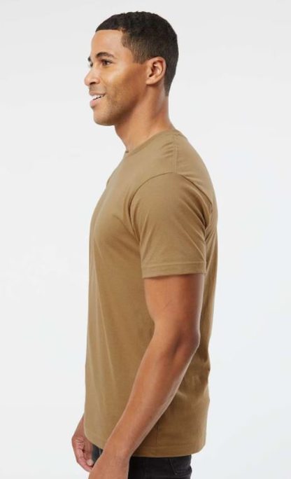 Unisex Fine Jersey T-Shirt - Coyote Brown