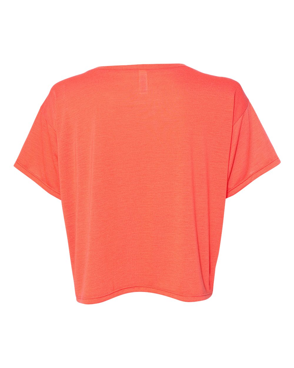 Women's Flowy Boxy T-Shirt - Coral