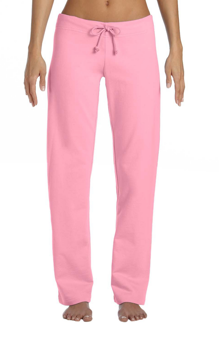 Women's Straight Leg Sweatpants - Pink