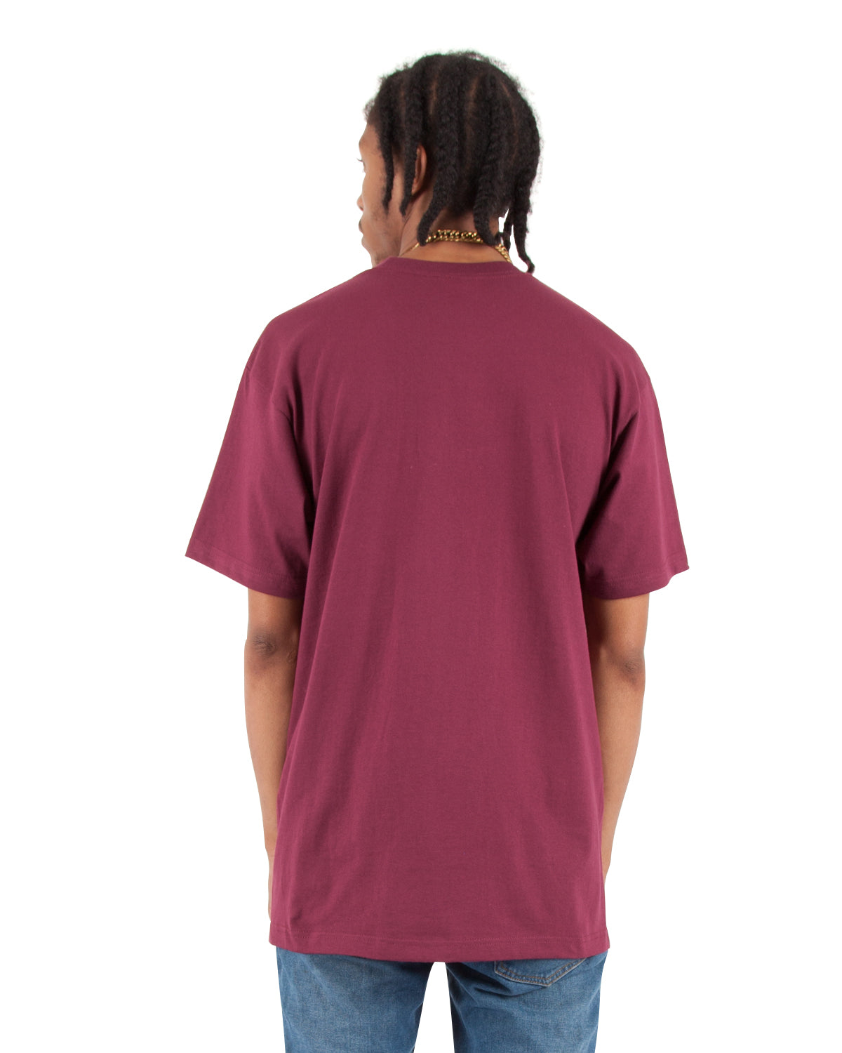 Unisex Max Heavyweight T-Shirt - Burgundy