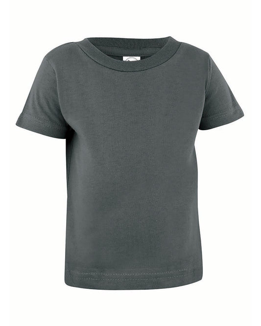 Infant Cotton Jersey T-Shirt - Charcoal