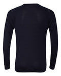 Unisex V-Neck Lightweight Sweater - Midnight